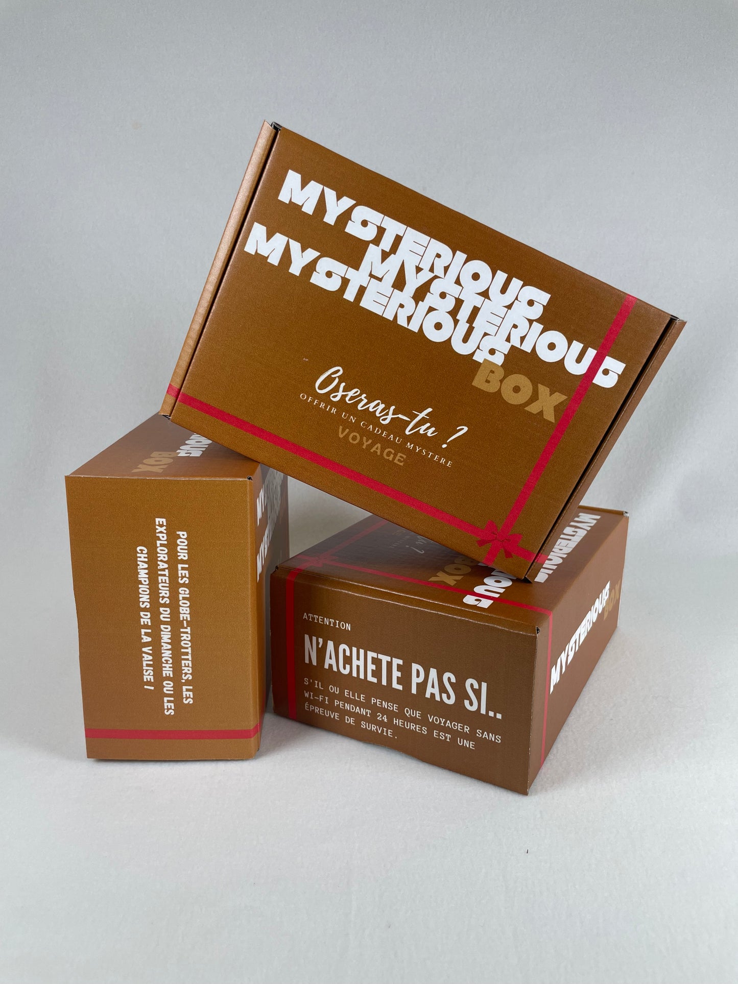 Box cadeau mystère - VOYAGE